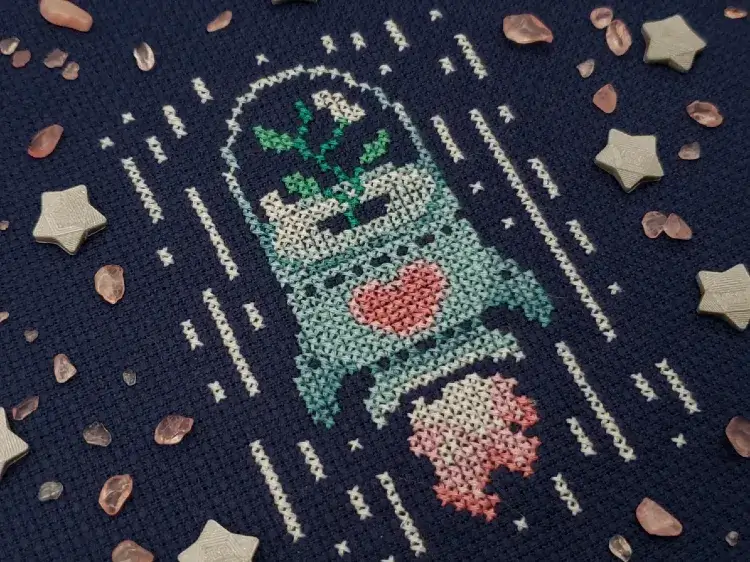 Photo of Lifeline cross stitch pattern