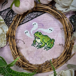 Photo of Frog's Breath cross stitch pattern