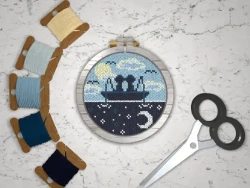 Photo of Reach for the Stars cross stitch pattern