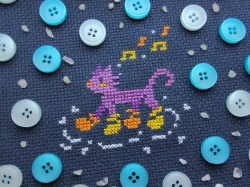 Photo of Splish Splash cross stitch pattern