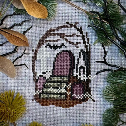 Photo of The Little Grave cross stitch pattern